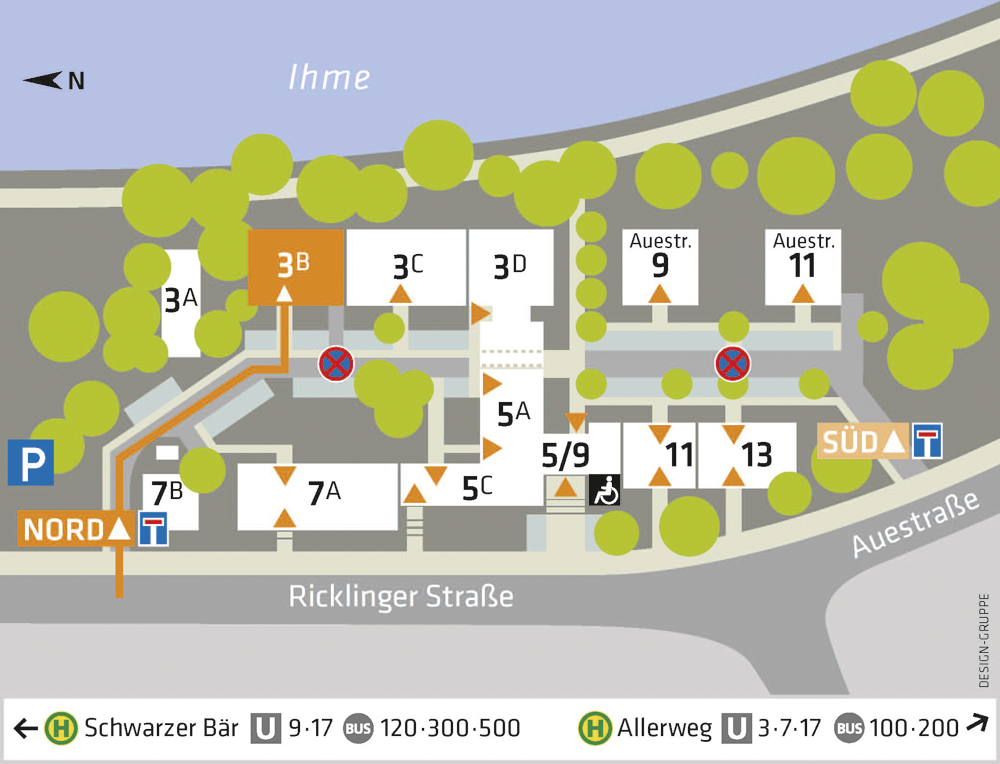 Lageplan Ihmeauen